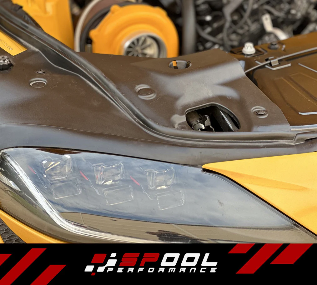 Spool Performance Billet Manifold A90 Supra 2 Port Top Mount Turbocharger Kit - Image 12