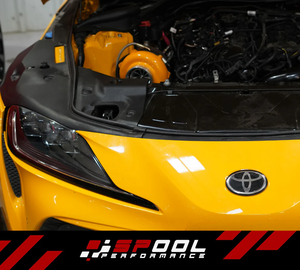 Spool Performance Billet Manifold A90 Supra 2 Port Top Mount Turbocharger Kit - Image 22