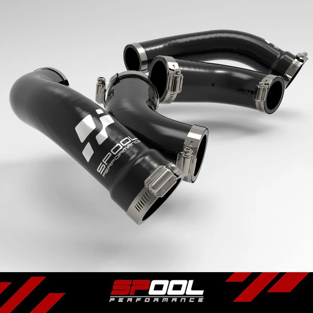 Porsche 911 Turbo 992 Intercooler Boost Pipes - Image 3