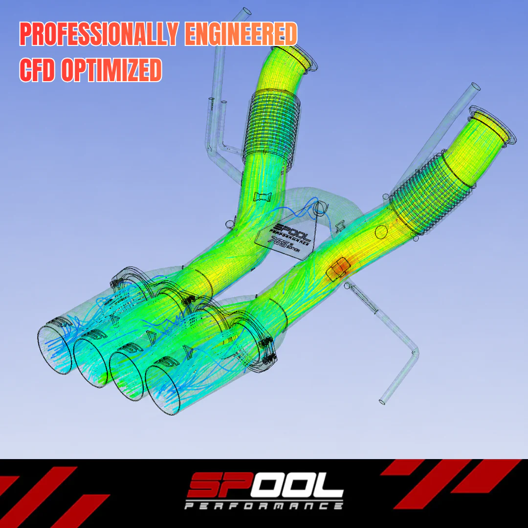 Spool McLaren 765LT Titanium RACE Exhaust - Image 3