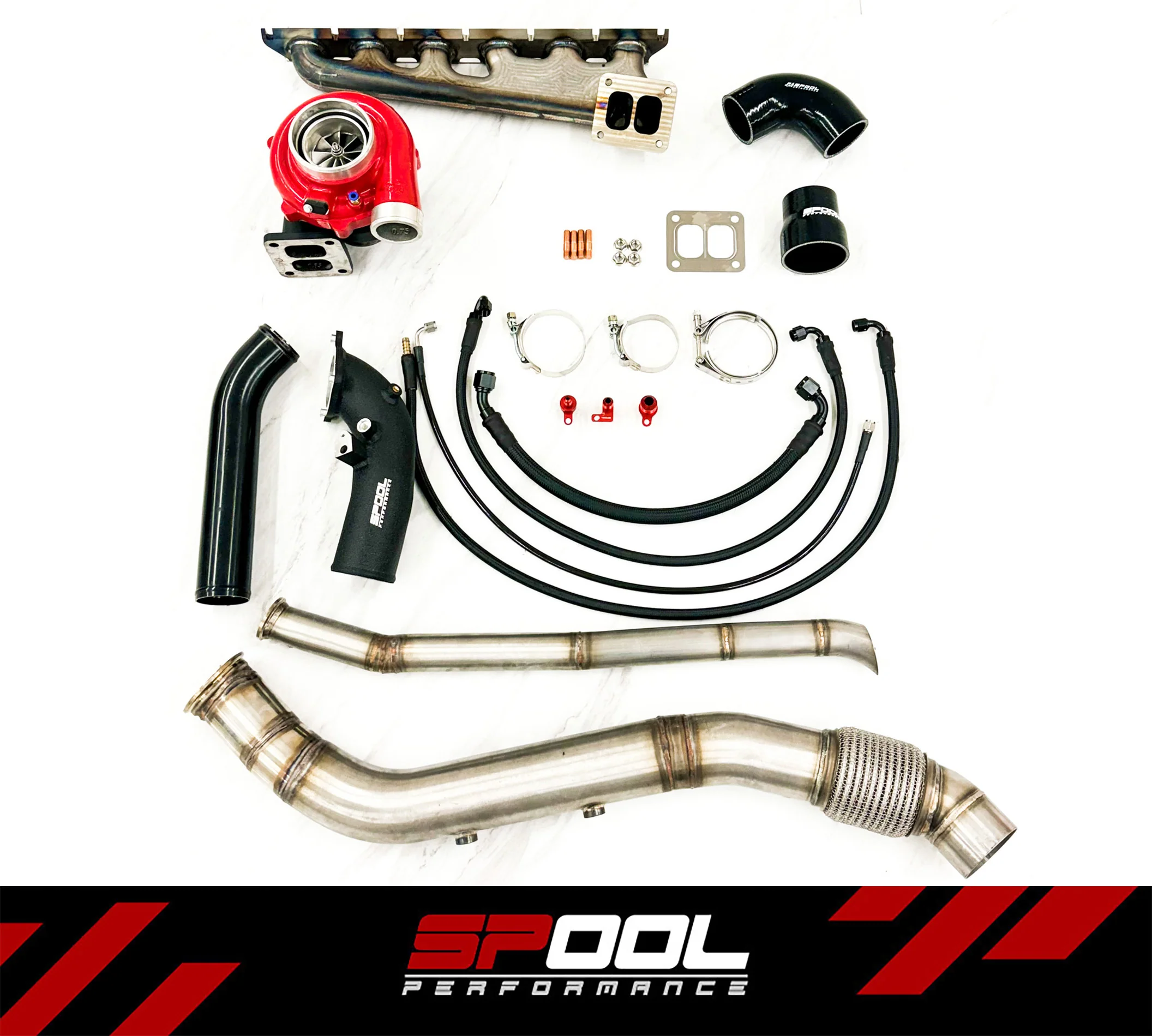 Spool Performance Billet Manifold Gen 1 B58 540i Top Mount Turbocharger Kit - Image 14