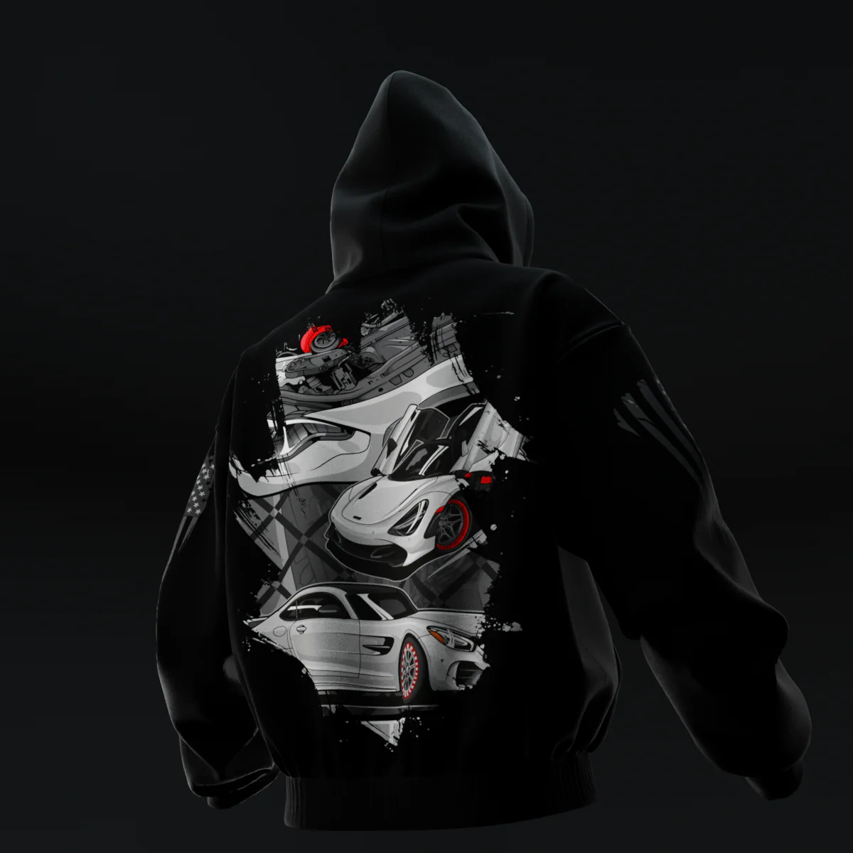 Spool Racewear – Motion Theory Premium Hoodie - Image 2
