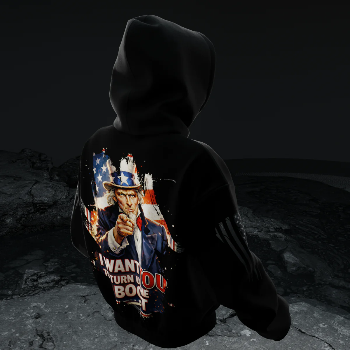 Spool Racewear – Turn Up The Boost Premium Hoodie - Image 3