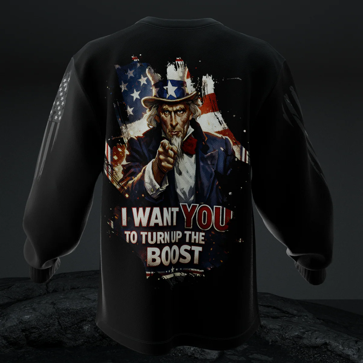 Spool Racewear – Turn Up The Boost Premium Long Sleeve