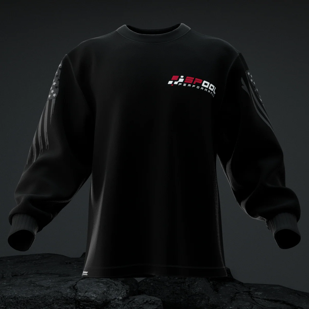 Spool Racewear – Turn Up The Boost Premium Long Sleeve - Image 2