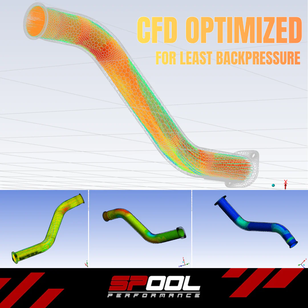 Spool VR30DDTT Full Downpipes Upgrade [Race Downpipes] | Infiniti Q50 Q60 RZ34 [VR30] - Image 3